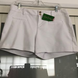 NWT Lilly Pulitzer white Shorts Sz 12